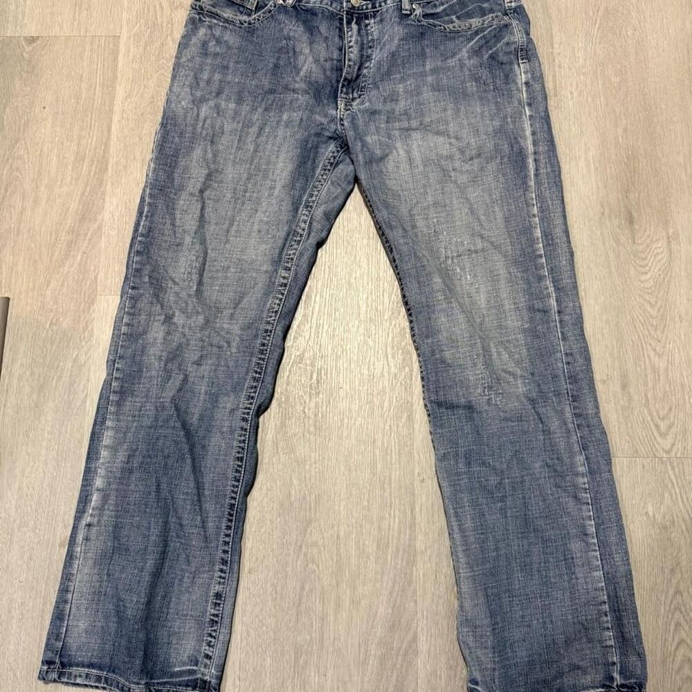 Camel Men's Blue and Navy Jeans